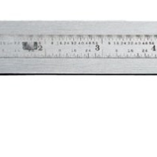 Starrett 1025-6 Slide Caliper, Stainless Steel, Nib Style Jaw, 0-6...