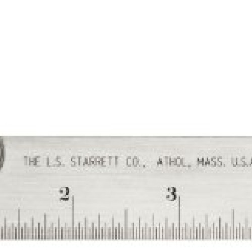 Starrett 1025-6 Slide Caliper, Stainless Steel, Nib Style Jaw, 0-6...