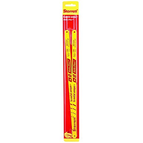 Starrett KBS1224-2 Bi-Metal Unique High Speed Steel Safe-Flex Hack...