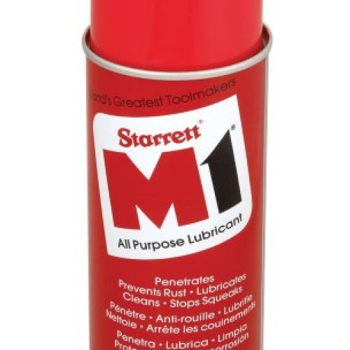 Starrett M1 Industrial Quality All-Purpose Lubricant, 12 oz. Case ...