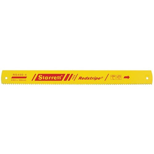 Starrett RS450-4 Redstripe Solid High Speed Steel Power Hacksaw Bl...