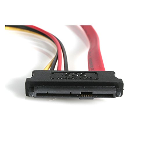 StarTech.com 18in SAS 29 Pin to SATA Cable with LP4 Power - 18in S...