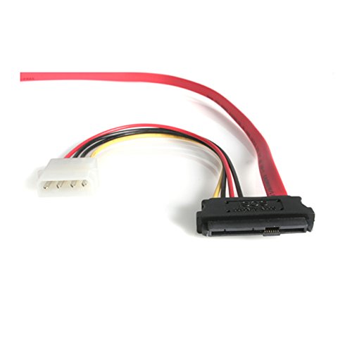 StarTech.com 18in SAS 29 Pin to SATA Cable with LP4 Power - 18in S...