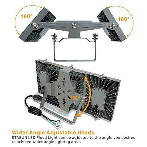 STASUN 150W LED Flood Light, 13500lm Super Bright Outdoor Security...