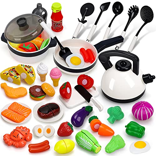 STEAM Life Play Kitchen Accessories Toy Play Food 3 4 Year Old Gir...