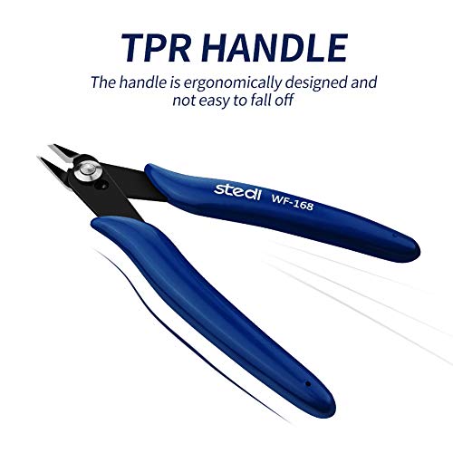stedi 5 Inch Wire Cutters, Precision, Strongest and Sharpest Micro...