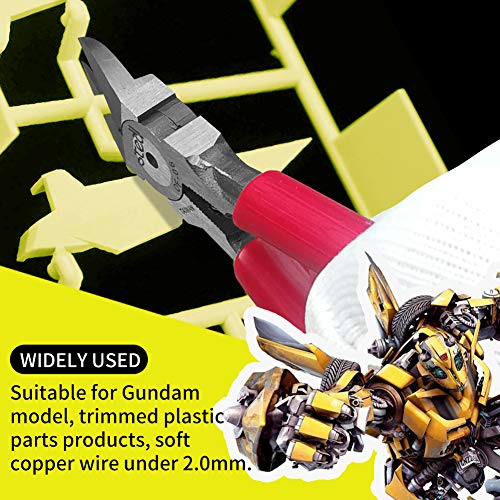 stedi 6 Inch Wire Cutter, Precision Flush Cutters Side Pliers, PVC...