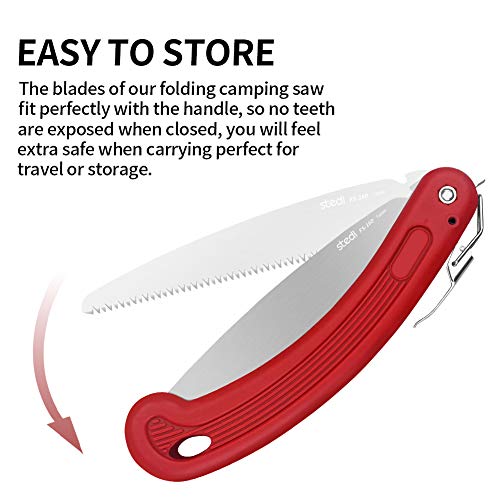 stedi Folding Hand Saw, Easy to Carry, Precision Blade and Foldabl...