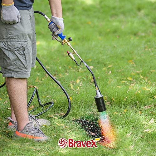 High Performance Propane Torch Weed Burner Torch, High Output 500,...