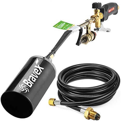 High Performance Propane Torch Weed Burner Torch, High Output 500,...