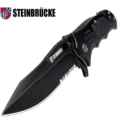 STEINBRÜCKE Pocket Knife 3.4 Blade High Performance Stainless St...