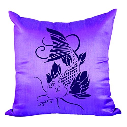 Koi Stencil - 8 x 11.5 inch L - Reusable Asian Oriental Carp Fis...