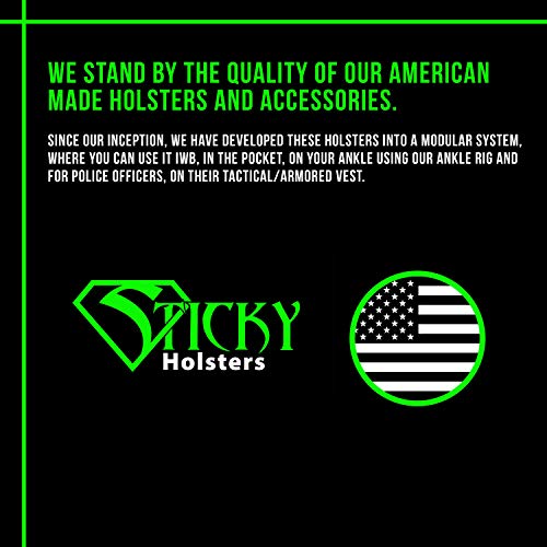 Sticky Holsters - Mini Mag Sleeve - Concealed Single Stack Ammunit...