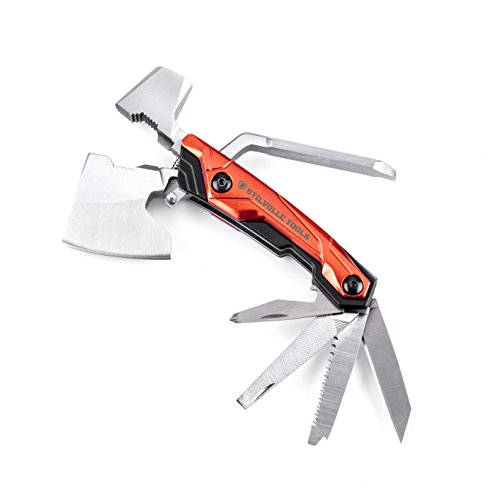 Stilvolle tools Axe 9 ax with 9-Featured Multi-Tool Hammer, Wrench...