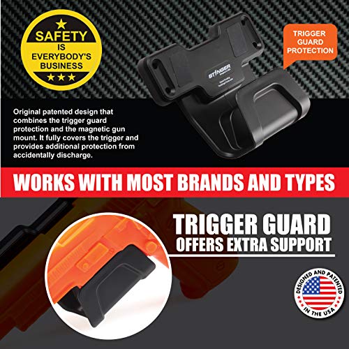 Stinger Magnetic Holder w/Safety Trigger Guard Protection, w/H...