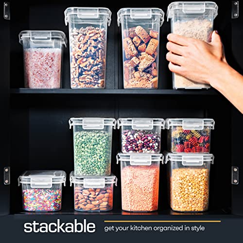 Storeganize 14pc Airtight Food Storage Containers With Lids, Great...