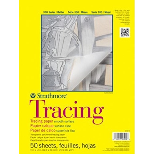 Strathmore 300 Tracing Pad, 11x14 Tape Bound, 50 Sheets