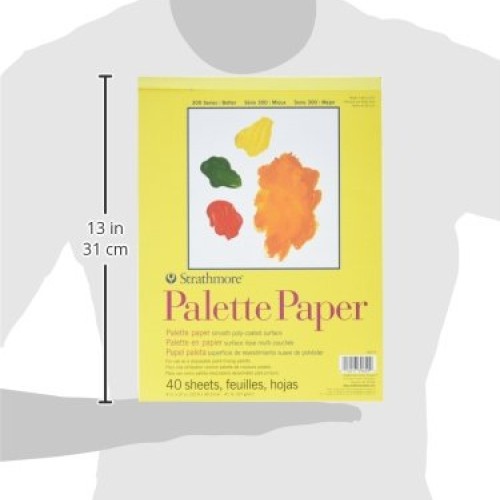Strathmore 365-9 300 Series Palette Pad, 9x12 Tape Bound, 40 Sheets