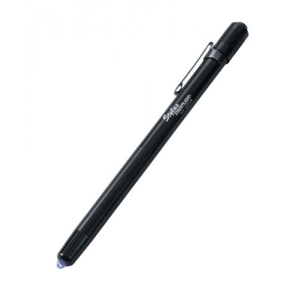 Streamlight 65069 Stylus 3-AAAA LED Pen Light, Black with UV LED, ...