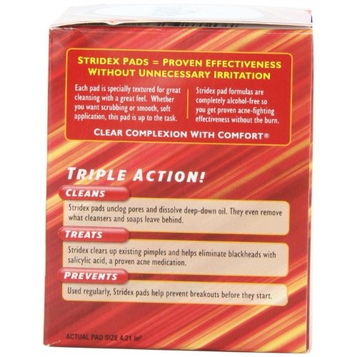 Stri-Dex Medicated Pads, Maximum Strength, 90-Count Containers, P...