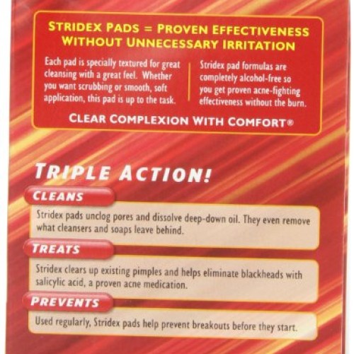 Stri-Dex Medicated Pads, Maximum Strength, 90-Count Containers, P...