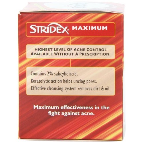 Stri-Dex Medicated Pads, Maximum Strength, 90-Count Containers, P...