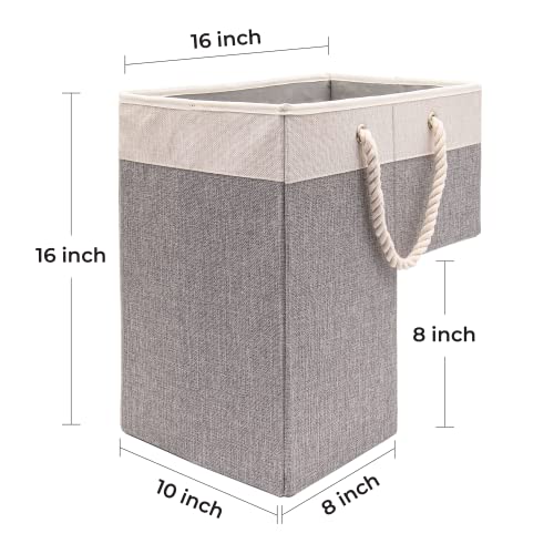 Stair Basket 16 x 16 x 10 Basket for Stairs with 3 Foldable Sec...