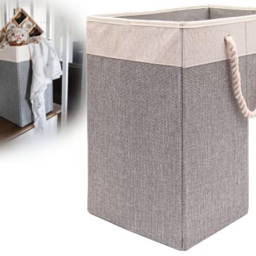 Stair Basket 16 x 16 x 10 Basket for Stairs with 3 Foldable Sec...
