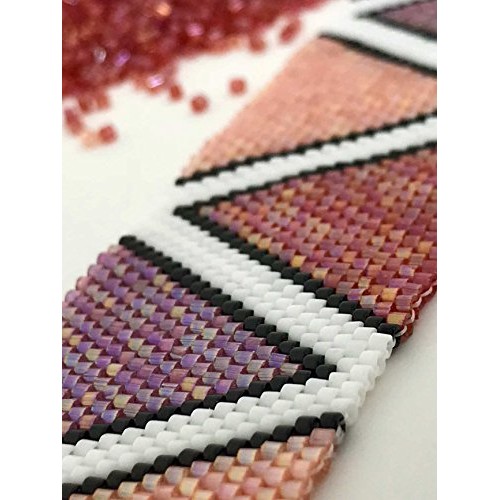 DIY Beading Kit | Colorful Triangles Beading Kit | Beaded Bracelet...