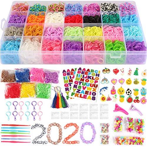 17,000+ Mega Refill Loom Set for Kids Bracelet Weaving DIY Craftin...