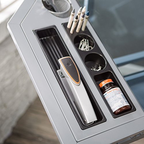 Studio Designs Futura Tower Silver/Blue Tint