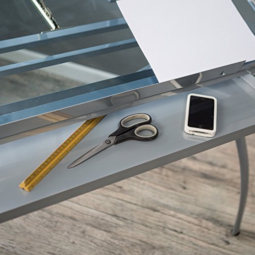 Studio Designs Futura Tower Silver/Blue Tint