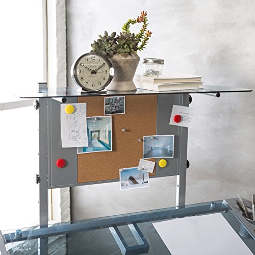 Studio Designs Futura Tower Silver/Blue Tint