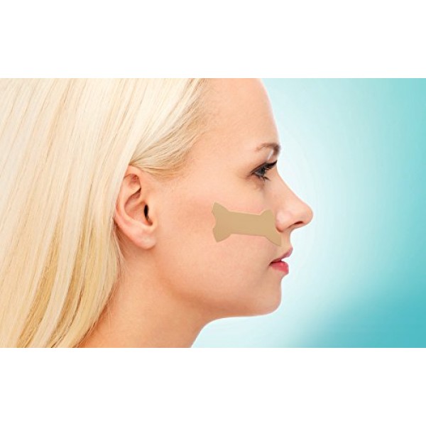 Nasal Strips - Stuffy Nose Strips - GO ON CHEEKS NOT OVER NOSES! I...