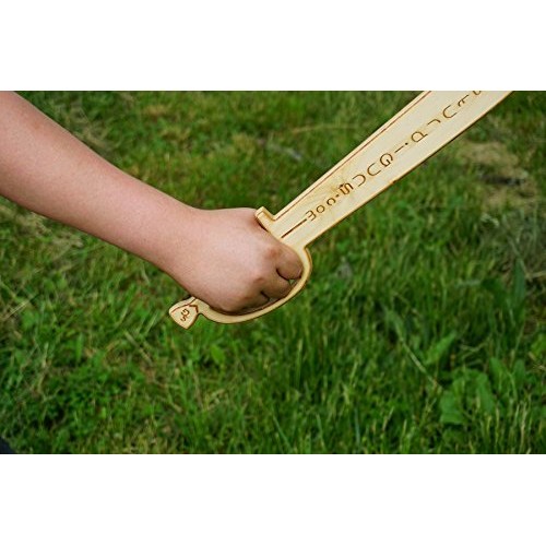 Sturdi Kids Pirate Sword Junior Wooden Toy with, made in Ameri...