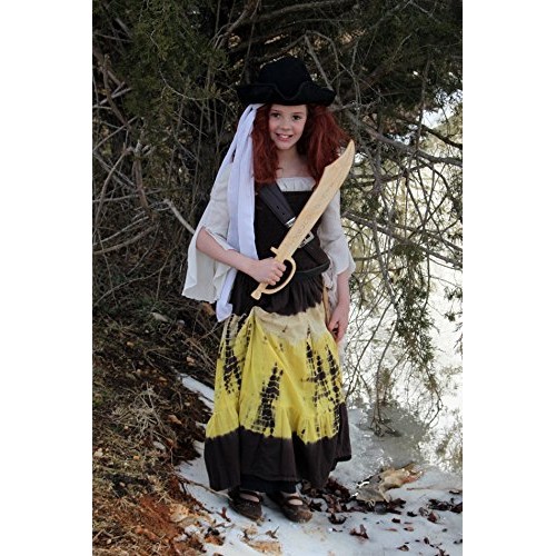 Sturdi Kids Pirate Sword Junior Wooden Toy with, made in Ameri...