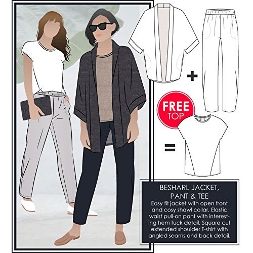 Style Arc Sewing Pattern - Besharl Outfit Sizes 04-16 - Click fo...