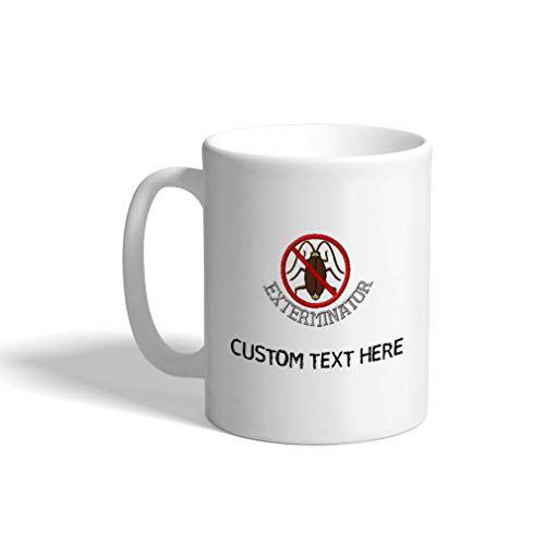 Custom Coffee Mug 11 Ounces Exterminator Pest Control A Business C...