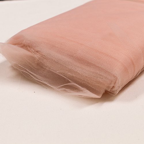 Blush B 54 - 40 Yard 100% Polyester Tulle Bolt Fabric