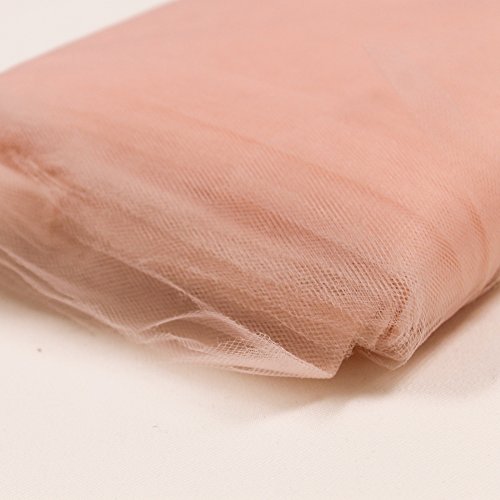 Blush B 54 - 40 Yard 100% Polyester Tulle Bolt Fabric