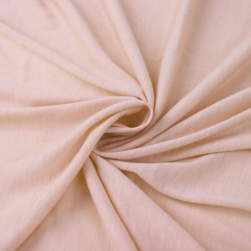 Blush Poly Rayon Spandex Stretch Jersey Knit Fabric by The Yard - ...