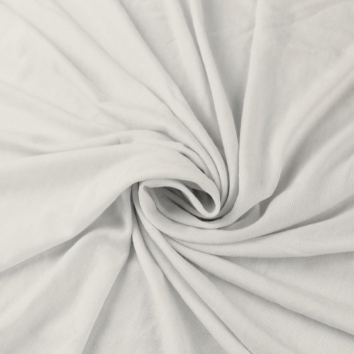 Off White Knit Fabric, Rayon Jersey Knit Fabric, Causal Jersey Kni...