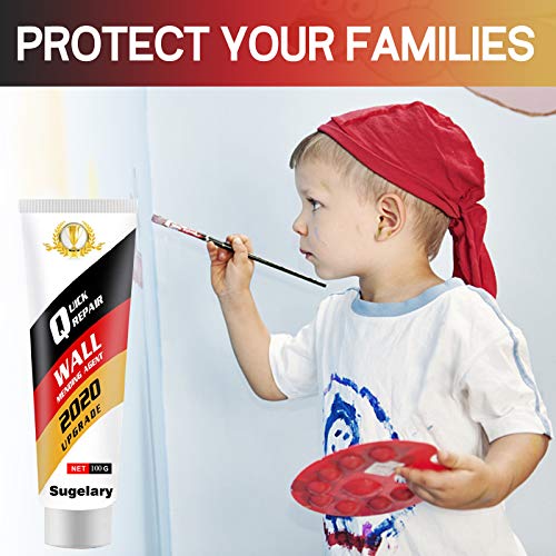 Drywall Patch Repair Kit with Scraper, Wall Spackle Repeair Paste,...