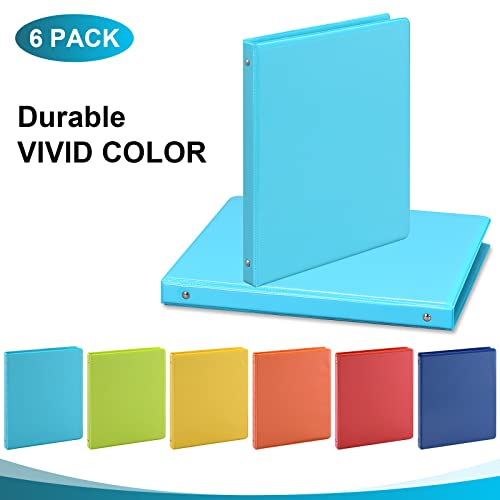 0.5-inch 3-Ring Binder with 2 Interior Pockets, 0.5 Basic Binder...