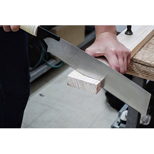 SUIZAN Japanese Hand Saw 10.5 Inch Kataba Single Edge Pull Saw for...