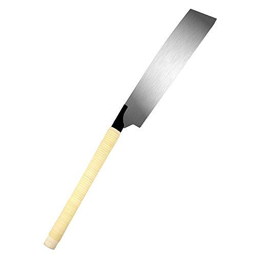 SUIZAN Japanese Hand Saw 10.5 Inch Kataba Single Edge Pull Saw for...