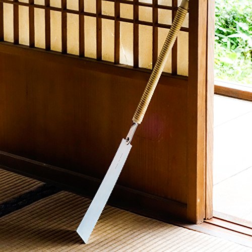 SUIZAN Japanese Pull Saw Hand Saw 9.5 Inch Ryoba Double Edge for W...