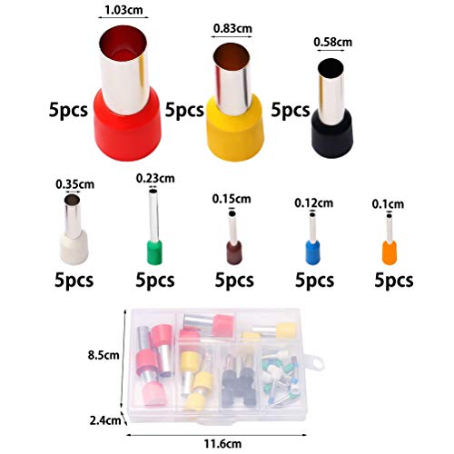 40 Pcs Clay Circle Cutters, Shape Cutter Stainless Steel+Plastic I...