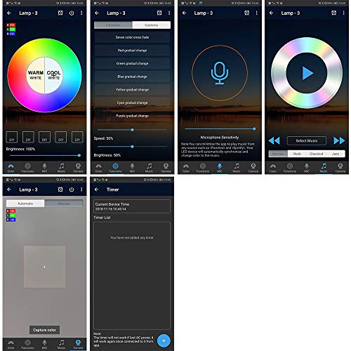 LED Controller, Bluetooth Mesh Smart RGB Controller for LED Strip ...