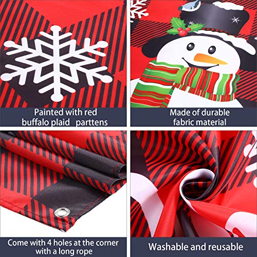 Christmas Snowman Backdrop Let It Snow Decoration Backdrop Buffalo...